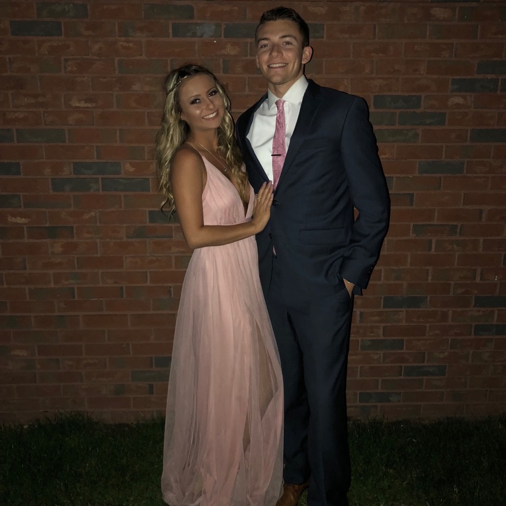 Pink gown